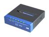 Linksys PrintServer for USB with 4 port Switch PSUS4 - Switch - 4 ports - EN, Fast EN - 10Base-T, 100Base-TX