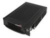 StarTech.com Black 5.25in SATA Hard Drive Mobile Rack Drawer - Storage bay adapter with fan - black
