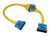 Belkin Internal IDE Dual Hard Drive Ribbon Cable - IDE / EIDE cable - UDMA 66/100/133 - 40 PIN IDC (F) - 40 PIN IDC (F) - 45.7 cm - rounded - yellow