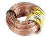 Hama - Speaker cable - bare wire - bare wire - 10 m - transparent