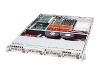 Supermicro SuperServer 6013P-T - Server - rack-mountable - 1U - 2-way - no CPU - RAM 0 MB - CD - RAGE XL - Gigabit Ethernet - Monitor : none