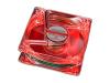 StarTech.com Mutant Mods' Red 80mm Quad-LED Case Fan - System fan kit - 80 mm - red