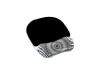 Fellowes Gel Crystal - Mouse pad with wrist pillow