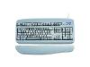 KeyTronic KT 2001PRO - Keyboard - grey - Norwegian - retail