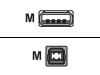 Xircom - USB cable - 4 PIN USB Type A (M) - 4 PIN USB Type B (M) - 2 m