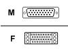 Eicon - Network cable - HD-26 (M) - M/34 (V.35) (F)