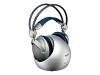 Philips SBC HC8650 - Headphones ( ear-cup ) - wireless - radio - grey, silver