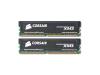 Corsair XMS - Memory - 2 GB ( 2 x 1 GB ) - DIMM 184-PIN - DDR - 400 MHz / PC3200 - CL3 - unbuffered - non-ECC