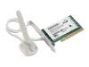3Com 11a/b/g Wireless PCI Adapter - Network adapter - PCI - 802.11b, 802.11a, 802.11g
