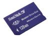 SanDisk - Flash memory card - 128 MB - MS DUO
