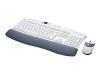 Logitech Cordless Desktop Precision - Keyboard - wireless - RF - mouse - USB wireless receiver - English - retail