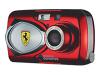 Olympus Ferrari DIGITAL MODEL 2003 - Digital camera - 4.0 Mpix - optical zoom: 3 x - supported memory: xD-Picture Card - red