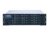 Infortrend EonStor A16F-G2422 - Hard drive array - 16 bays ( SATA-300 ) - 0 x HD - 4Gb Fibre Channel (external) - rack-mountable - 3U