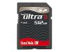 SanDisk Ultra II - Flash memory card - 512 MB - SD Memory Card