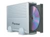 Pioneer DVR S606 - Disk drive - DVDRW - Hi-Speed USB/IEEE 1394 (FireWire) - external