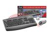 Trust 302KS Silverline Wireless Desk Set - Keyboard - wireless - RF - mouse - PS/2 wireless receiver - black, metallic