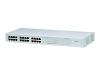 3Com Baseline 10/100 Switch - Switch - 24 ports - EN, Fast EN - 10Base-T, 100Base-TX + 2x1000Base-T(uplink) - 1U - rack-mountable