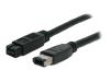 StarTech.com - IEEE 1394 cable - 6 PIN FireWire (M) - 9 pin FireWire 800 (M) - 1.8 m ( IEEE 1394b ) - black