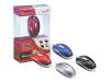 Genius NetScroll+ Mini Traveler 800 - Mouse - optical - 3 button(s) - wired - PS/2, USB - blue