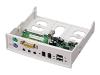 Good Way YC2440 (UF-510) PC Front Port Device 5 1/4 Driver Bay Hub - System front input/output panel
