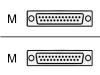 Digi - Network cable - DB-25 (M) - DB-25 (M) - 1.8 m