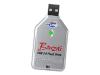 SimpleTech Bonzai USB 2.0 Flash Drive - Card reader ( MMC, SD ) - Hi-Speed USB
