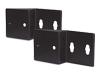 APC - PDU mounting brackets - black (pack of 2 )