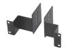 APC - PDU mounting brackets - black - 0U (pack of 2 )