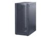 APC Netshelter VS Enclosure w/Sides - Rack - black - 25U