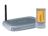 NETGEAR WGB511 54 Mbps Wireless Router and PC Card Kit - Wireless router - EN, Fast EN, 802.11b, 802.11g