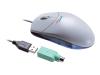 Logitech Optical Wheel Mouse II - Mouse - optical - 3 button(s) - wired - PS/2, USB