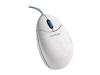 Kensington Mouse-in-a-Box Scroll - Mouse - 3 button(s) - wired - PS/2, USB - white - retail