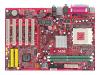 MSI KT6V-LSR - Motherboard - ATX - KT600 - Socket A - UDMA133, SATA (RAID) - Ethernet - 6-channel audio