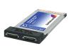 StarTech.com 2 Port Serial ATA Cardbus Card - Storage controller - 2 Channel - SATA-150 - 150 MBps - CardBus
