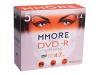 MMore - 5 x DVD-R - 4.7 GB 4x - jewel case - storage media