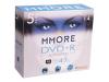 MMore - 5 x DVD+R - 4.7 GB 4x - jewel case - storage media