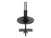 Ergotron HD - Grommet (through desk) mount - black