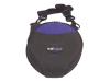 Targus Sport Line - Case for CD player and discs - 4 discs - nylon - black blue