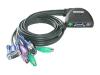 ATEN MasterView CS-62 - KVM switch - PS/2 - 2 ports - 1 local user external