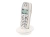Siemens Gigaset SL1 - Cordless extension handset w/ caller ID - DECT\GAP - white marble