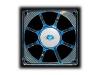 StarTech.com Mutant Mods' 80mm Blue LED Web Fan Grill - Fan grill - 80 mm - blue