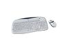 Logitech Cordless Desktop Express - Keyboard - wireless - RF - mouse - PS/2 wireless receiver - Belgium