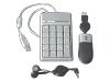 ThrustMaster Nomad Pack - Keypad - USB - mouse - silver