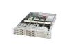 Supermicro SC822T-550LP - Rack-mountable - 2U - SATA - hot-swap - power supply 550 Watt