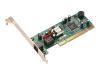 USRobotics 56K PCI Faxmodem - Fax / modem - plug-in card - PCI - 56 Kbps - V.90, V.92