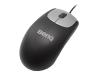 BenQ M 106 - Mouse - optical - 3 button(s) - wired - PS/2 - black