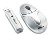 Targus Wireless Mini Optical Mouse - Mouse - optical - wireless - RF - USB wireless receiver - silver