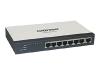 Conceptronic - Switch - 8 ports - EN, Fast EN, Gigabit EN - 10Base-T, 100Base-TX, 1000Base-T