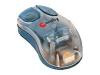 Macally iMouse Jr. - Mouse - 2 button(s) - wired - USB - grey, silver, translucent - retail