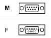 Epson - Remote control cable - DB-9 (M) - DB-9 (F) - 12.4 m